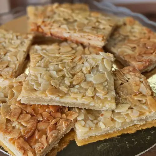 Tarte miel amandes