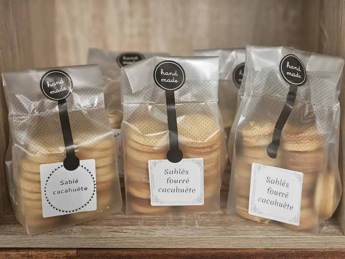 Sablés fourrés cacahuète