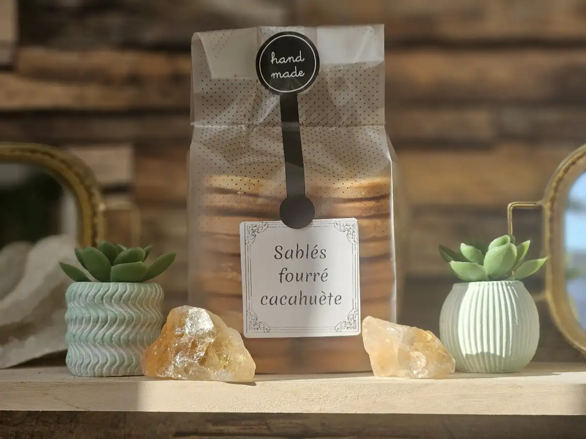 Sablés fourrés cacahuète