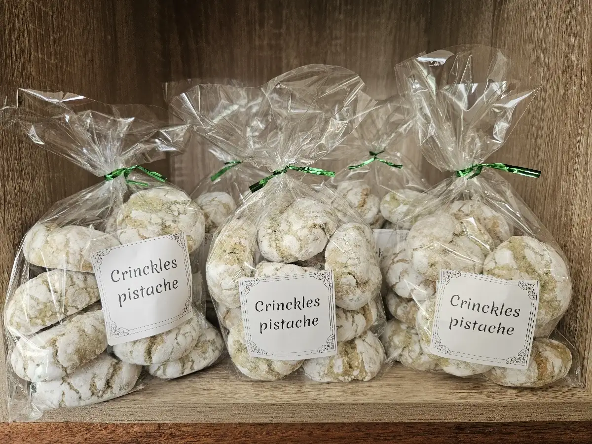 Crinckles pistache
